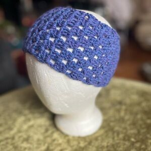 Handcrafted Purple Crochet Headband